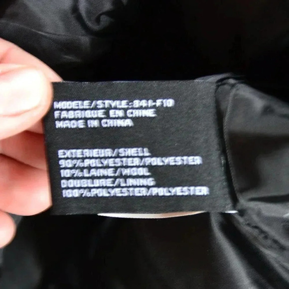 MAJORA Wool  Blend Pea Coat - Picture 6 of 10